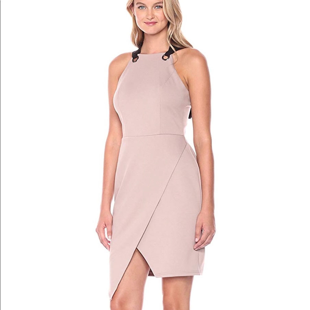 Adeline Rae dark blush dress